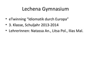 Ich denke immer an dich griechisch