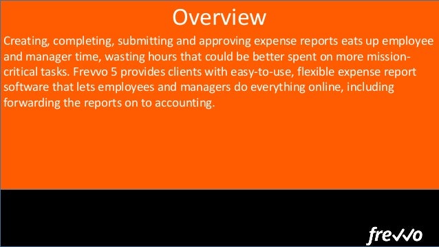 frevvo creates easy expense report workflows