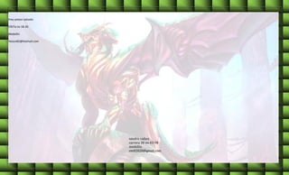 Frey yeison salcedo
Cll57a no 18-20
Medellin
Yeison82@hotmail.com
sandra cadavi
carrera 38 no 43-98
medellin
ete82828@gmail.com
 