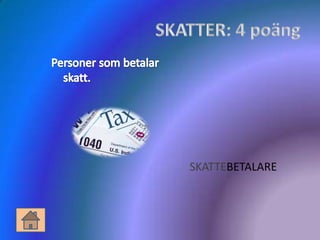 SKATTEBETALARE
 