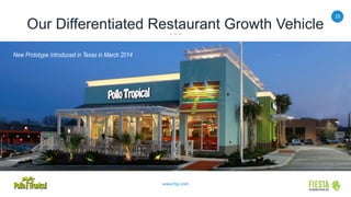 15
www.frgi.com
Our Differentiated Restaurant Growth Vehicle
New Prototype Introduced in Texas in March 2014
 