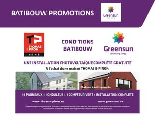 BATIBOUW PROMOTIONS
 