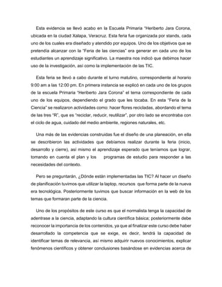 La feria de las ciencias | PDF