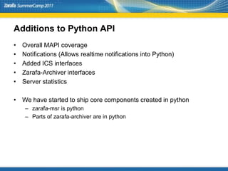 Api Masbi Integrating with Zarafa | PPTX