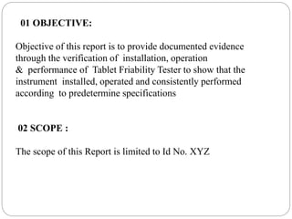 Friability test apparatus | PPTX