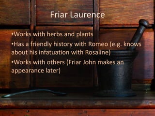 Friar lawrence | PPT