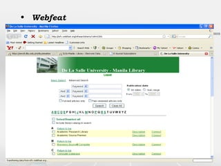 Webfeat 