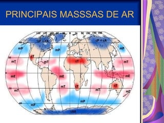 PRINCIPAIS MASSSAS DE AR 