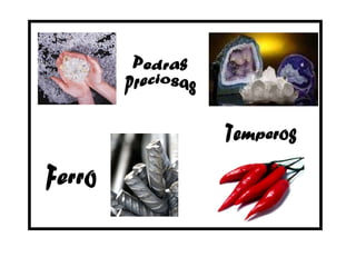 Ferro Temperos Pedras Preciosas 