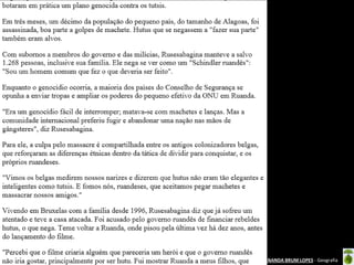Oficina elaborada pela Professora FERNANDA BRUM LOPES - Geografia
 