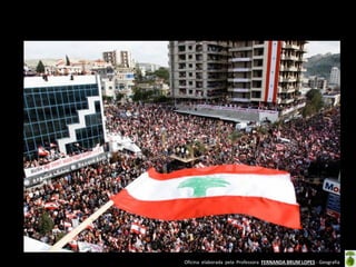 Oficina elaborada pela Professora FERNANDA BRUM LOPES - Geografia
 