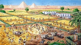 Egito Antigo
“O Egito é uma dádiva do Nilo.”
Heródoto
Primeiro Reino unificado da
História
Faraó: rei e divindade
Um rio cercado pelo deserto era o
celeiro do Mundo Antigo.3.200 anos de História
 