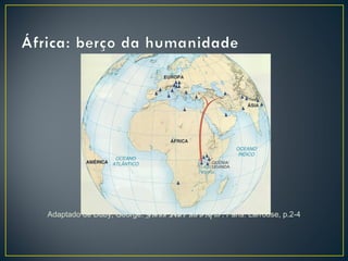 Adaptado de Duby, George. Grand Atlas histo riq ue . Paris: Larrouse, p.2-4
 