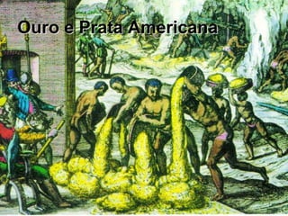 O Império EspanholEntre 1519-1521 Fernando Cortezconquistou os Astecas e os Maias.Entre 1531-1533, Francisco Pizarroatacou o império Inca, apoderando-se do território.