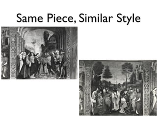 Same Piece, Similar Style
 