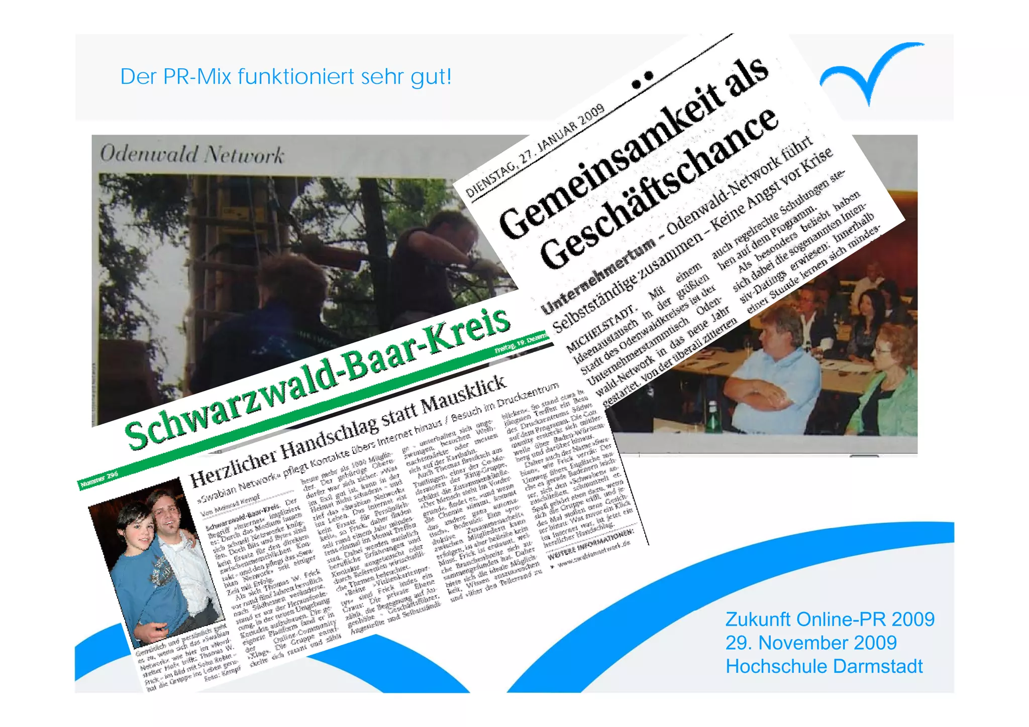 „Die ungeschriebenen Gesetze in den Social Networks“