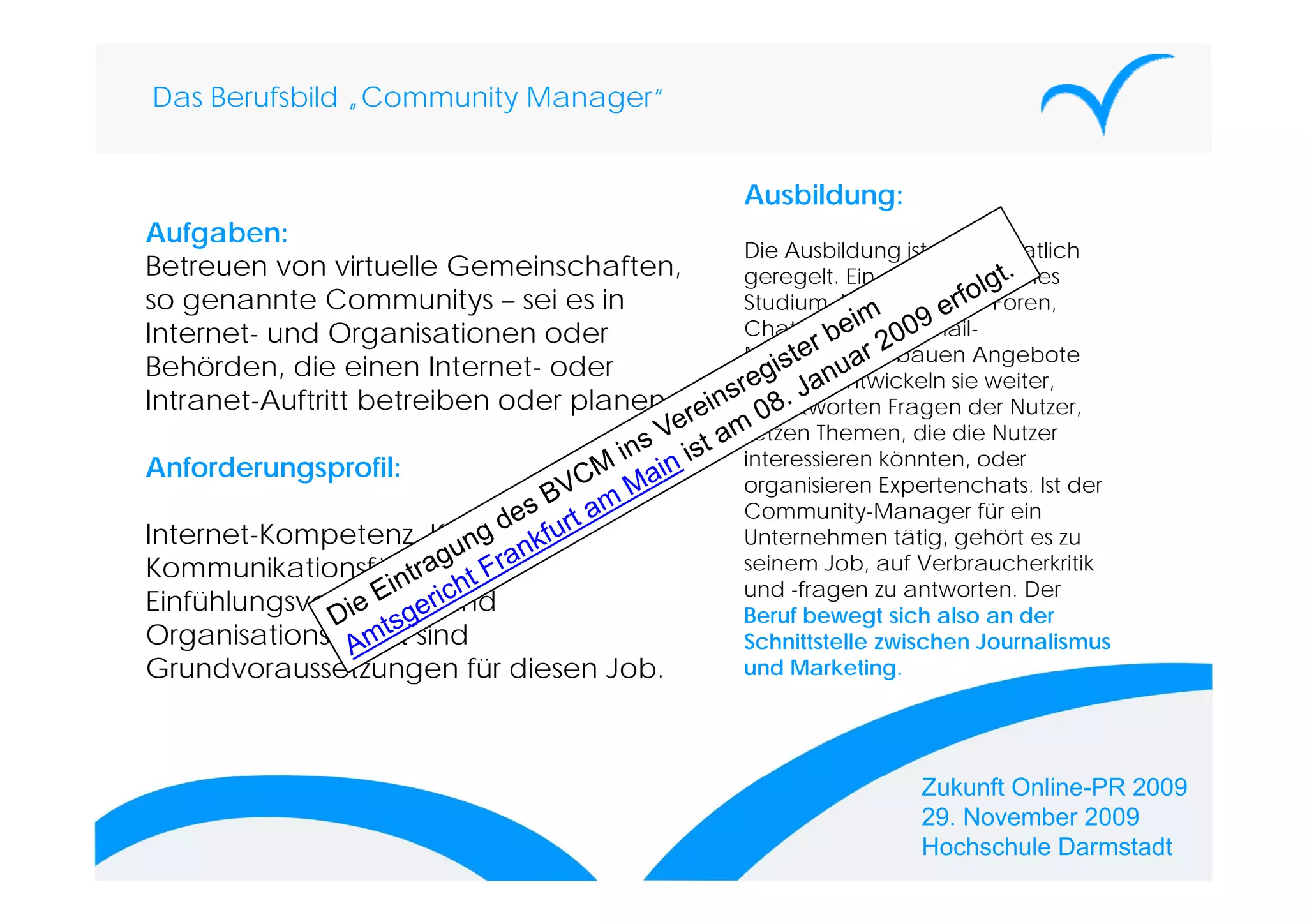 „Die ungeschriebenen Gesetze in den Social Networks“