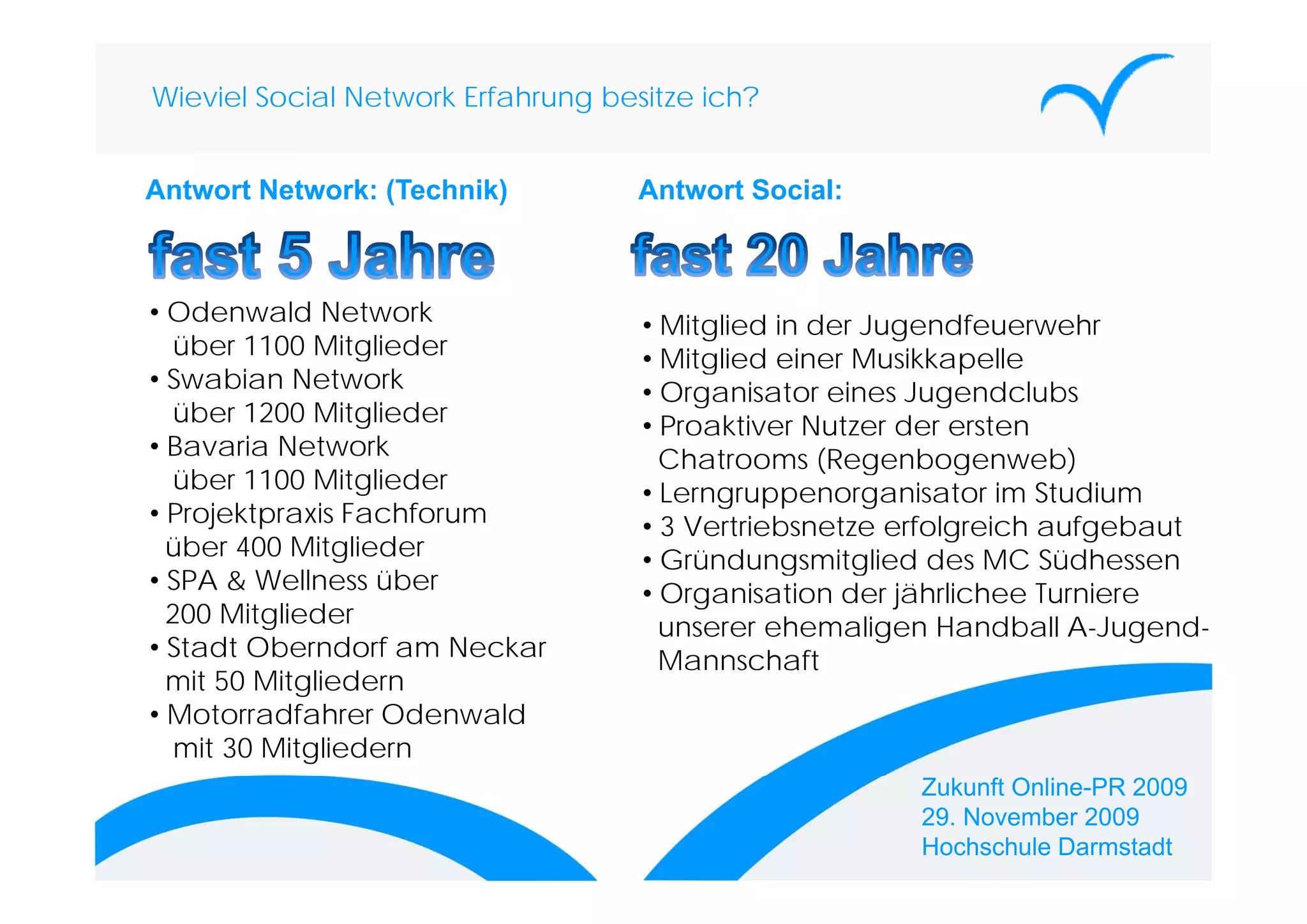 „Die ungeschriebenen Gesetze in den Social Networks“