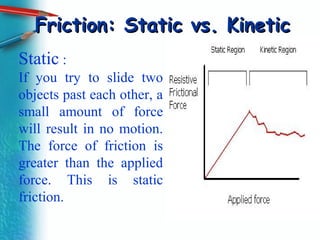 Friction Presentation | PPT
