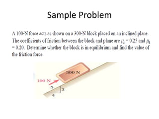 Sample Problem
 