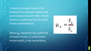 Understanding Frictionjejejejerkkrjrjejj | PDF