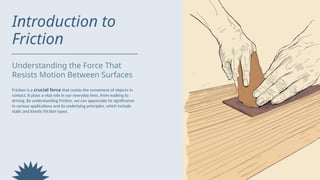 Comprehensive Introduction to Friction: Types, Forces, and Applications ...