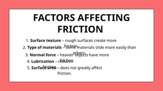 Friction Factor Animation Friction-and-Gravity-Education-Presentation-in-Peach-and-Yellow ...
