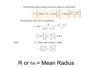 R or rm = Mean Radius
 