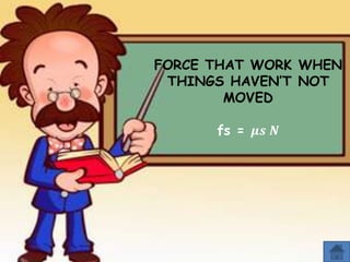 Friction in Physics