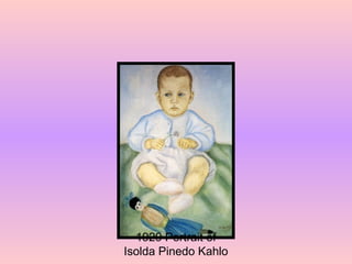 1929 Portrait of Isolda Pinedo Kahlo 