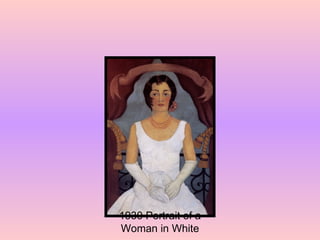 1930 Portrait of a Woman in White 