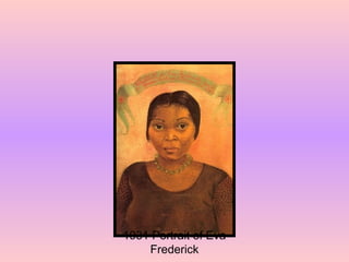 1931 Portrait of Eva Frederick 