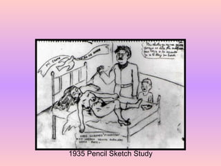 1935 Pencil Sketch Study 