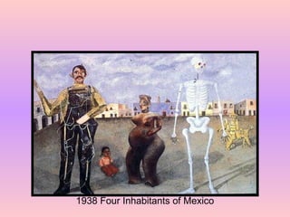 1938 Four Inhabitants of Mexico 
