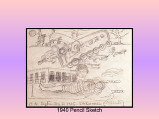1940 Pencil Sketch 