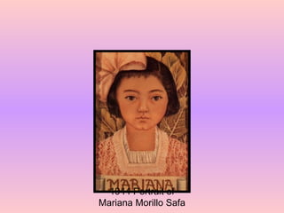 1944 Portrait of Mariana Morillo Safa 