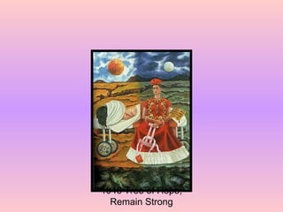 1946 Tree of Hope, Remain Strong 