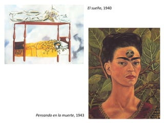 El sueño, 1940
Pensando en la muerte, 1943
 