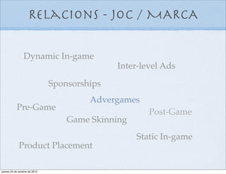 Masumi @mutsuda
              WHO
                                CS Engineer




jueves, 29 de noviembre de 12
 