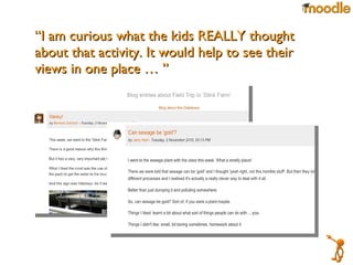 “ I am curious what the kids REALLY thought about that activity. It would help to see their views in one place … ” 