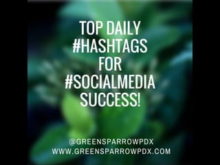 Fri 7/17 - Top Daily #Hashtags for #SocialMedia Success