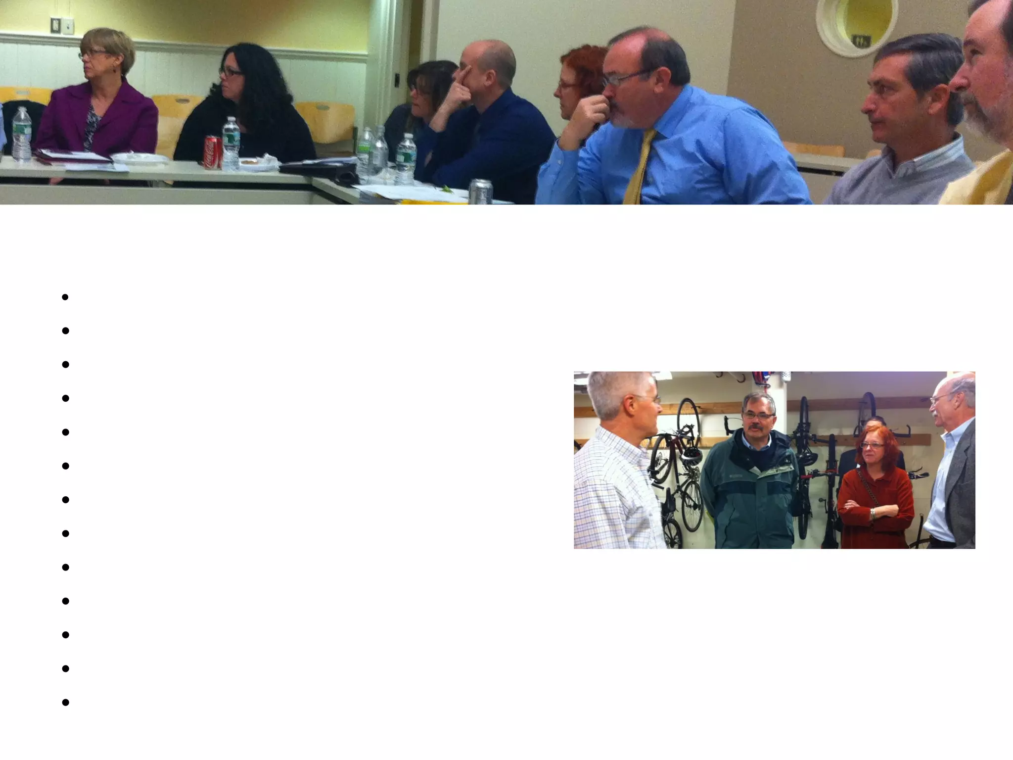 Stakeholders Interviewed:
 • Town Planners & Planning Professionals
 •   Economic Development Directors
 •   Planning & Zoning Commissioners
 •   Real Estate Developers
 •   CT Homebuilders’ Association
 •   Local Business Owners
 •   Metropolitan District Commission
 •   1000 Friends of CT
 •   OPM, ConnDOT
 •   Connecticut Housing Finance Authority
 •   Partnership for Strong Communities
 •   Greater Hartford Transit District
 •   Communities with TOD Opportunities Statewide
 