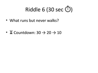 Quick Friday Riddle Friday_Fun_Complete_Riddle_Pack brain teaser | PPTX