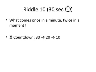 Friday_Fun_Complete_Riddle_Pack brain teaser | PPTX