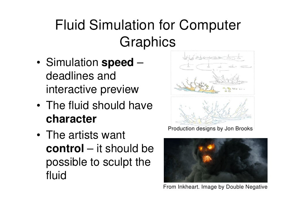 Fluid Simulation and Control for Computer Graphics