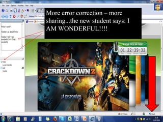 To allow learners to engage in “playful” interaction (Belz & Reinhardt, 2004)