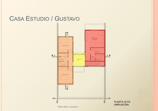 CASA ESTUDIO / GUSTAVO




                         PLANTA ALTA
                         AMPLIACION
 