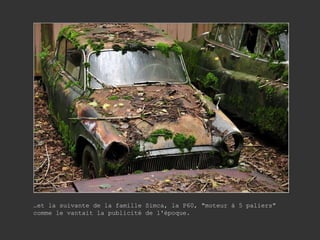 … et la suivante de la famille Simca, la P60, "moteur à 5 paliers" comme le vantait la publicité de l'époque. 