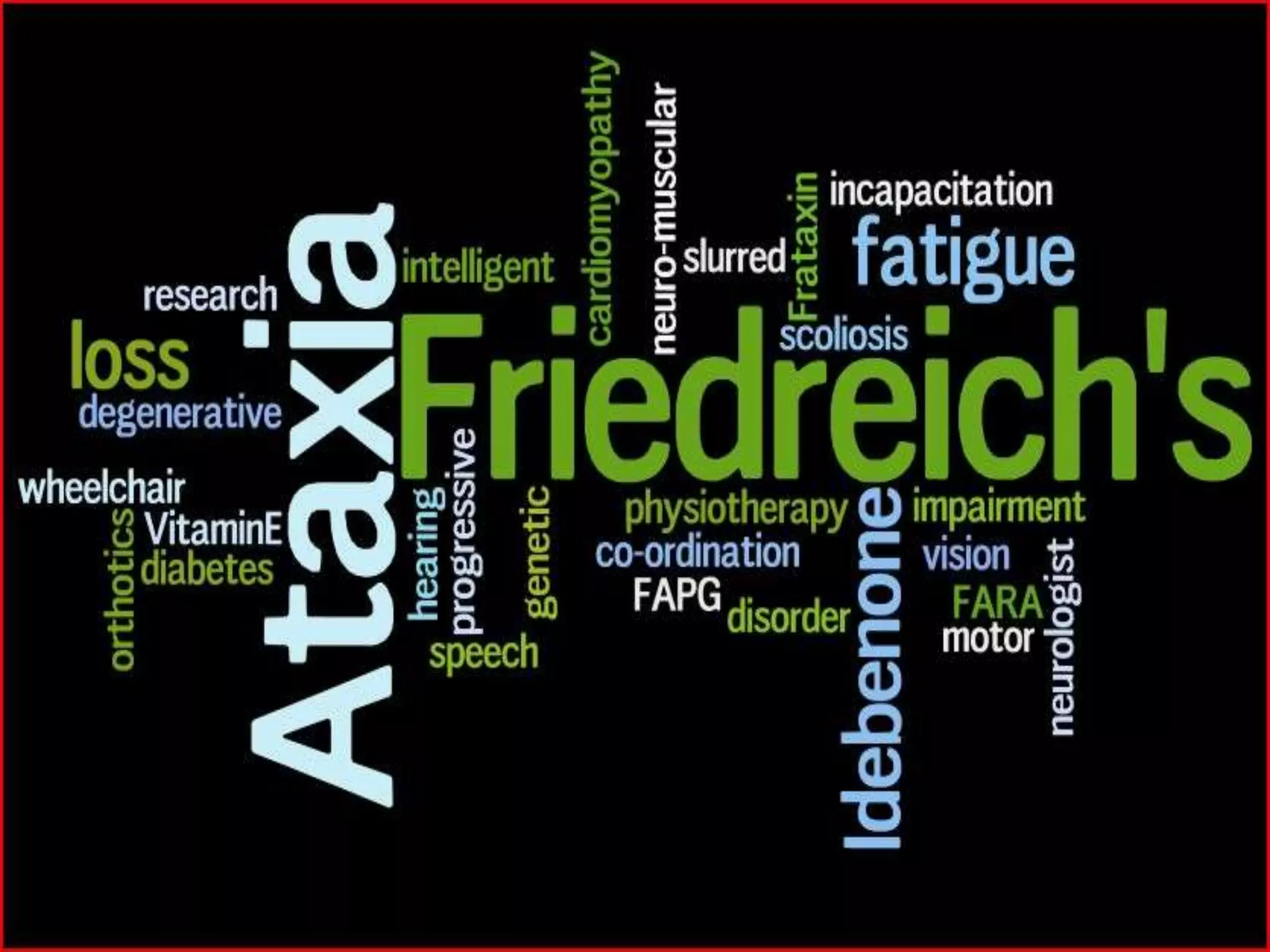 Friedreich's ataxia
