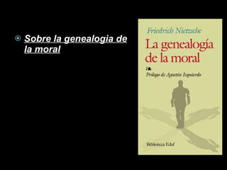 Sobre la genealogia de la moral 